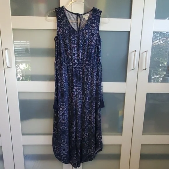 Style & Co. Drawstring-Waist Jumpsuit - Picture 3 of 5